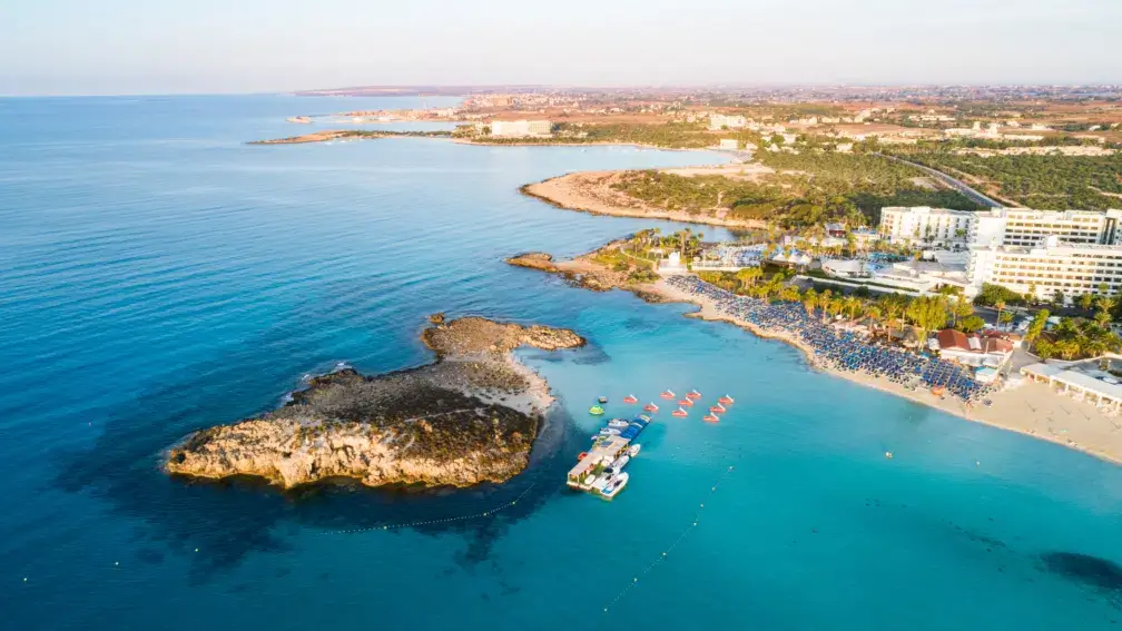 cyprus beach and hotel