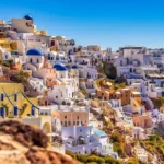 flights to santorini